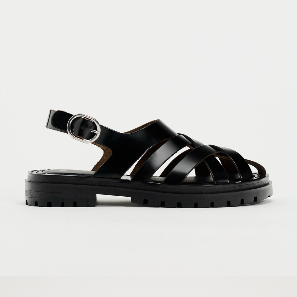 Zara fisherman sandals.  NWT